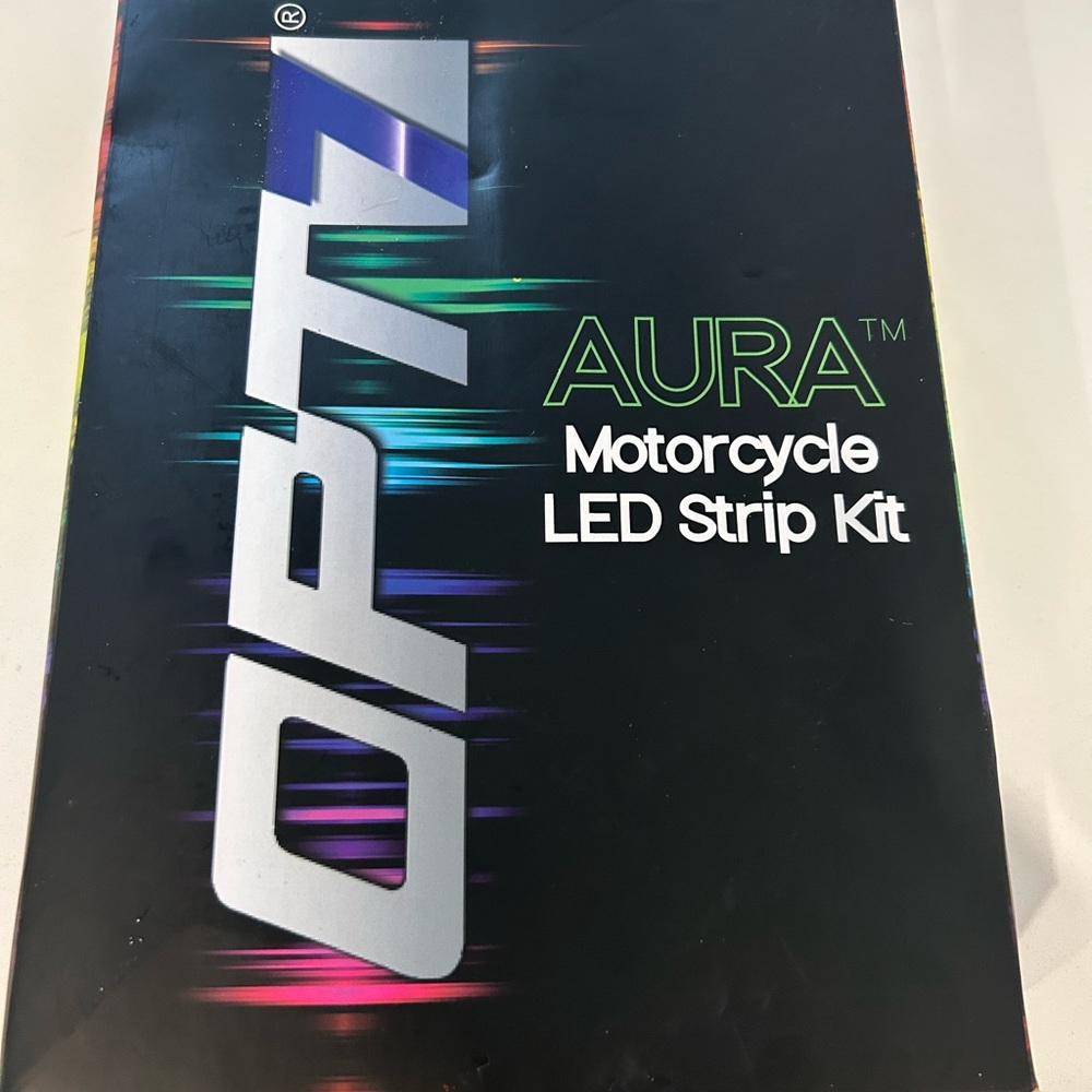 OPT7 Aura Motorcycle LED Strip Kit